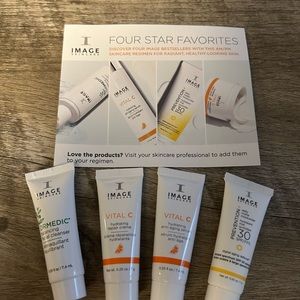 (NWT) Image Skincare Sample Starter Pack - Includes 4, 0.25oz Products.